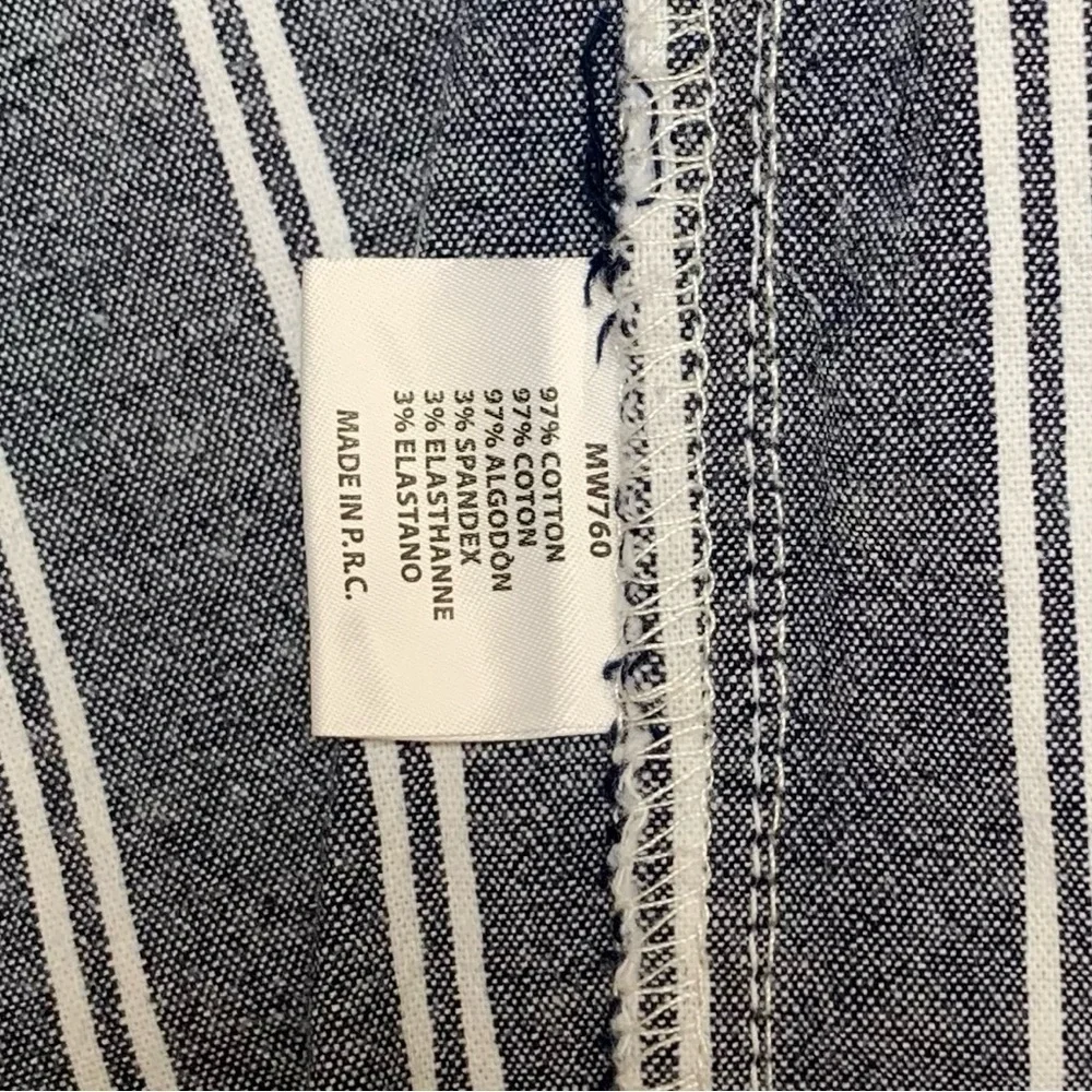 Brandy Melville Blue & White Striped Tilden Pant - Picture 12 of 12